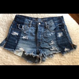 American Eagle High waisted jean shorts